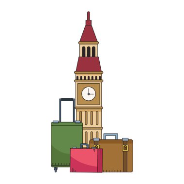 Büyük Ben ve seyahat bavulları tasarımı