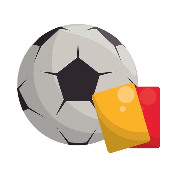 Futebol futebol esporte conceito de jogo — Vetor de Stock