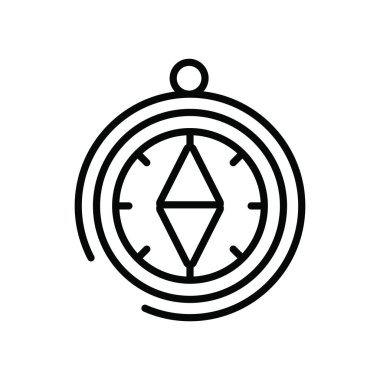 Pusula Kılavuzu aygıtı izole simgesi