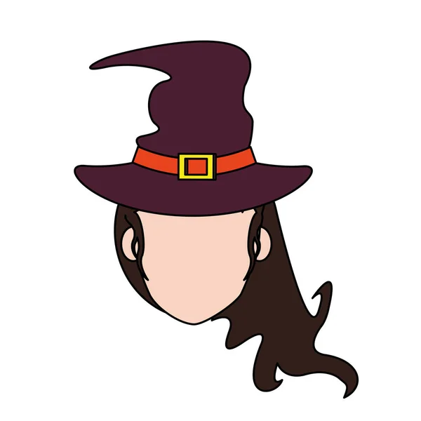 Halloween octubre temible celebración de dibujos animados — Vector de stock