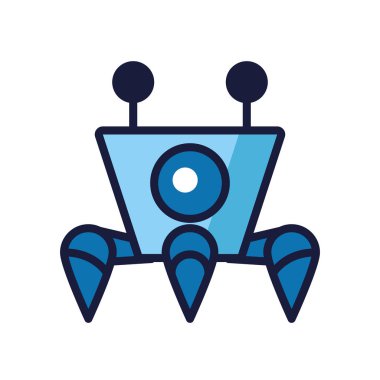 Robot cyborg teknolojisi simgeyi izole etti