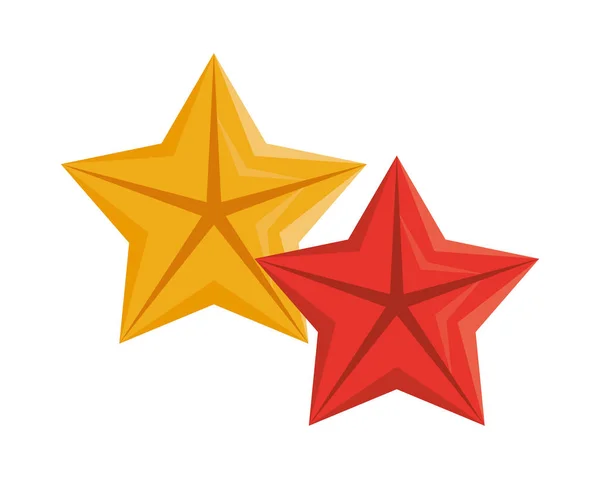 Gwiazdy jakości komercyjne odizolowane ikony — Wektor stockowy