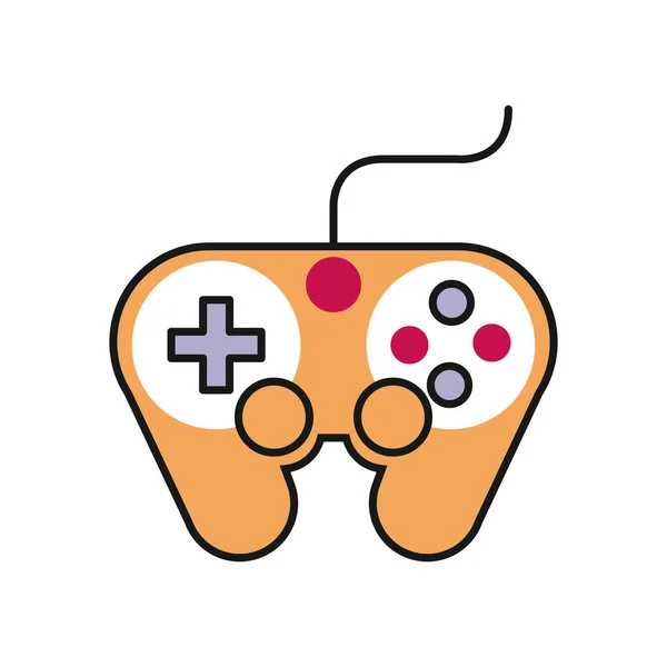 Icono manija de control de videojuego — Vector de stock