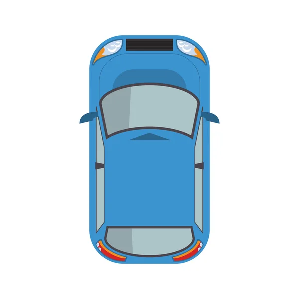 Hatchback car icon — Stock Vector