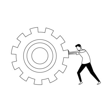 Avatar Adam büyük vites dişlisi itiyor