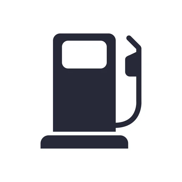 Fuel station service flat icon — ストックベクタ