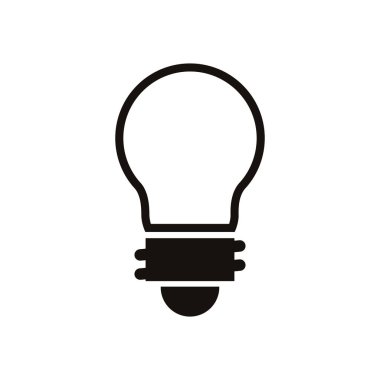 ampul ışığı enerji izole simgesi