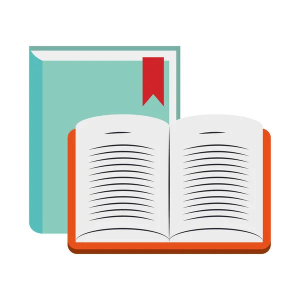 Akademické knihy design — Stockový vektor