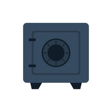 Güvenli kutu parası izole edilmiş simge