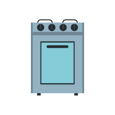 fırın ev aygıtı izole edilmiş simge