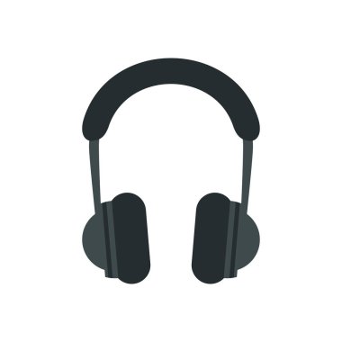 kulaklıklar ses aygıtı izole edilmiş simgesi