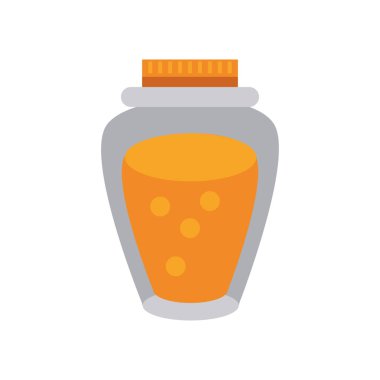 Şükran Günü korunan kavanoz izole ikonu