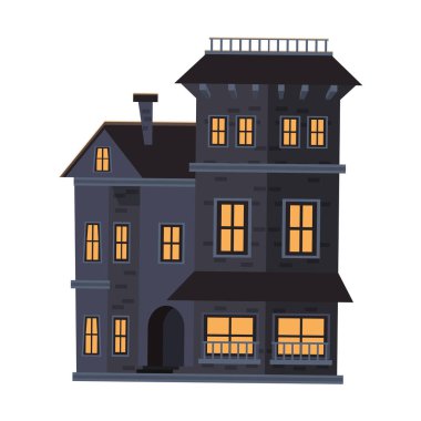 Cadılar bayramı perili köşk binası