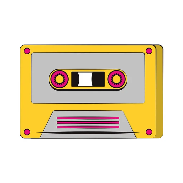 Ontwerp van retro cassettes — Stockvector