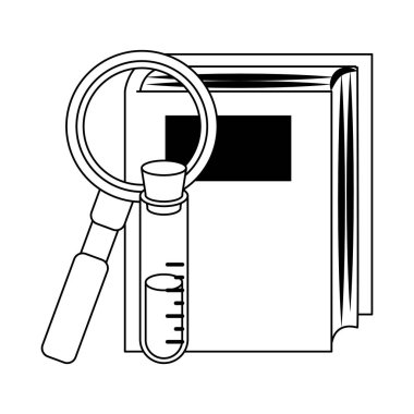 test tüpü ve kitap tasarımı