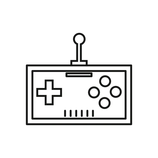 Icono manija de control de videojuego — Archivo Imágenes Vectoriales