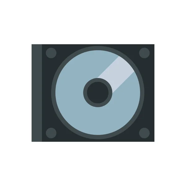 Dispositivo de disco compacto icono aislado — Vector de stock