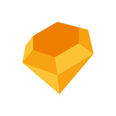 Elmas taş lüks izole ikon