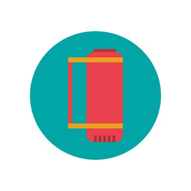 Mutfak çaydanlığı seramik çatal bıçak simgesi