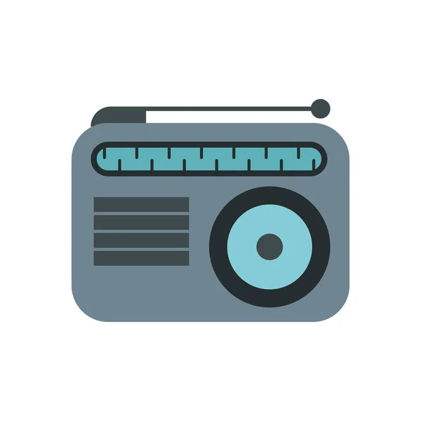 Radio music player isolated icon — Stock Vector