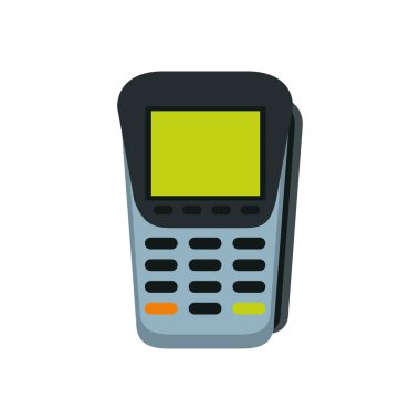 kupon makinesi ekommerce izole simgesi