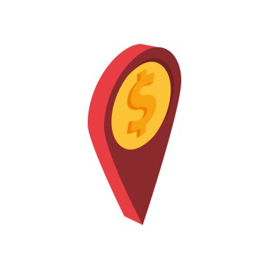 Para parasıyla rozet konumu