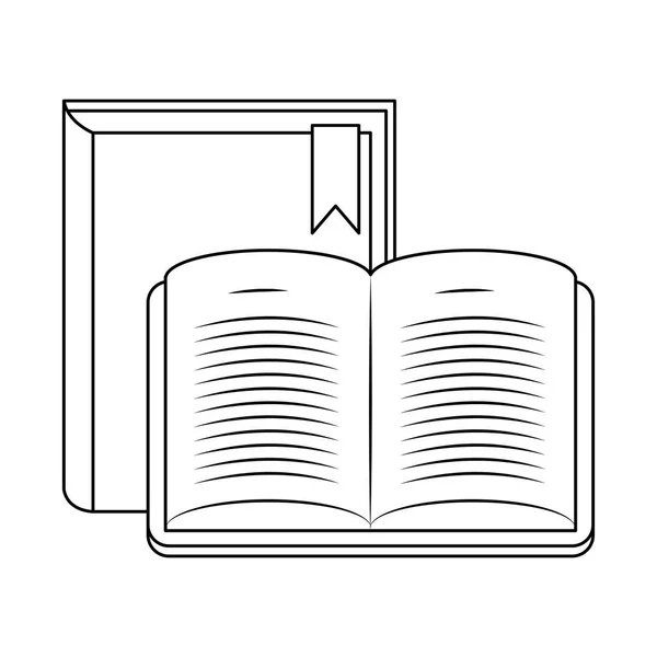 Diseño de libros académicos — Vector de stock