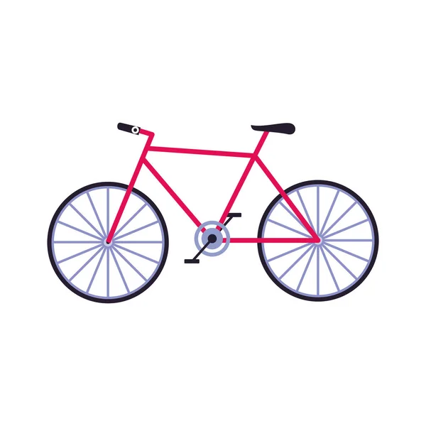 Bicycle icon image, flat design — Stock Vector