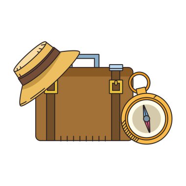 pusula ve seyahat bagaj tasarımı