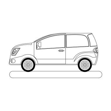 hatchback araba simgesi