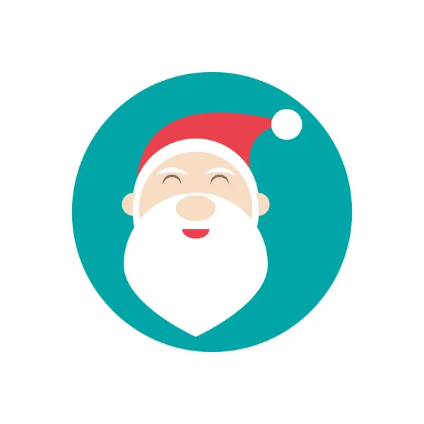 Joyeux noël Père Noël claus caractère — Image vectorielle