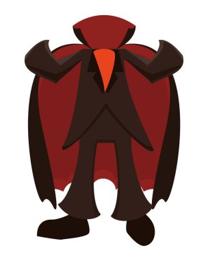 Cadılar Bayramı kostüm aksesuar izole simgesi