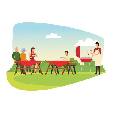 bbq ve piknik zamanı Avatar Ailesi