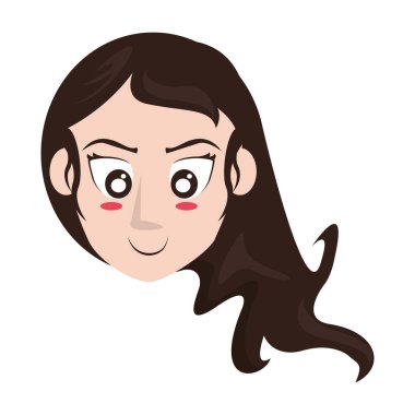 Genç kadın baş karakter.