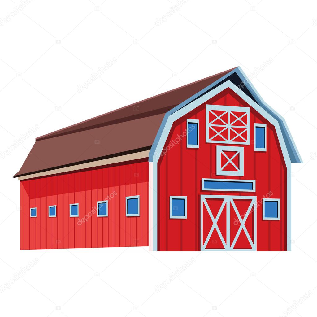 wooden Farm barn design