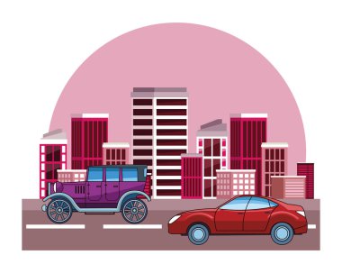 Vintage ve klasik araba araçlar