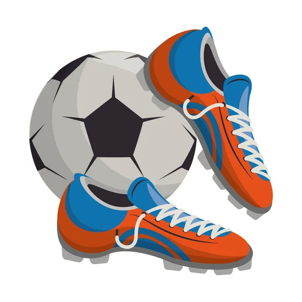 Soccer football sport game concept — Stock Vector