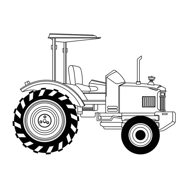 Boerderij truck pictogram afbeelding — Stockvector