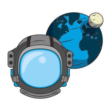 evren uzay galaksi astronomi karikatür