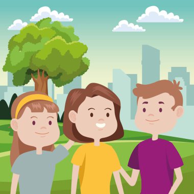 Sahadaki genç karakterler