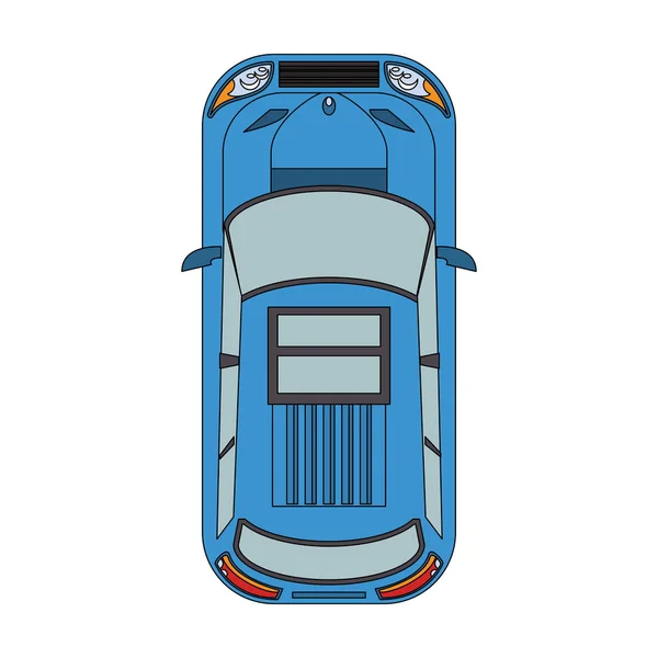 Sedán icono del coche — Vector de stock