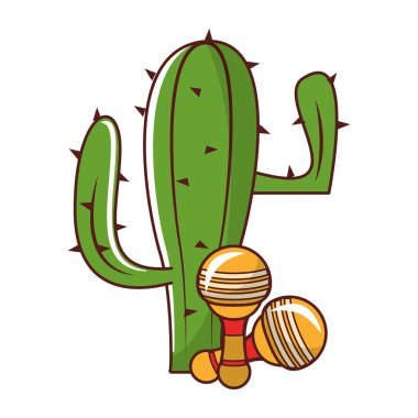 mexico culture and foods cartoons clipart