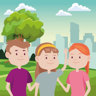 Sahadaki genç karakterler