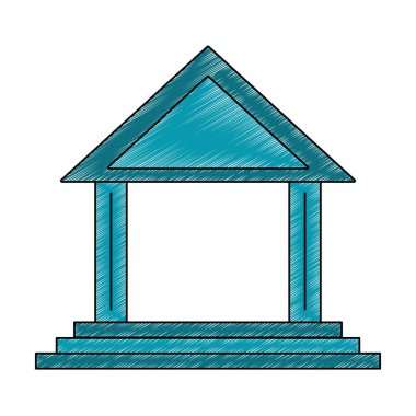 Banka bina sembolü karalama