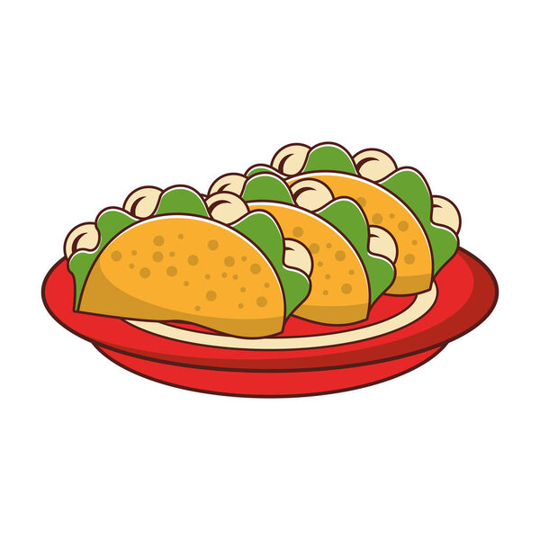 Мексиканская культура и пищевые карикатуры
