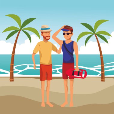 Yaz çizgi film zevk Arkadaşlar