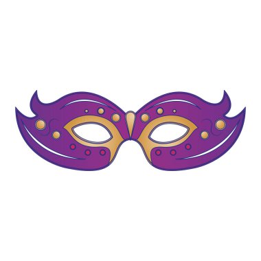 festival karnaval parti maskesi karikatür mavi çizgiler