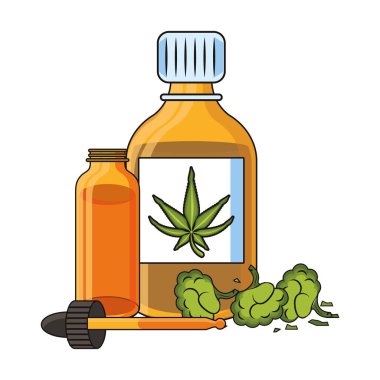 esrar martihuana sativa kenevir karikatür