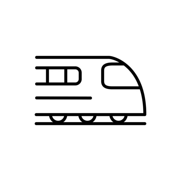 Konstrukcja liniowa kolei dużych prędkości — Wektor stockowy