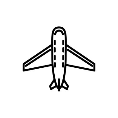 ticari ya da özel uçak taşımacılığı doğrusal tasarımı